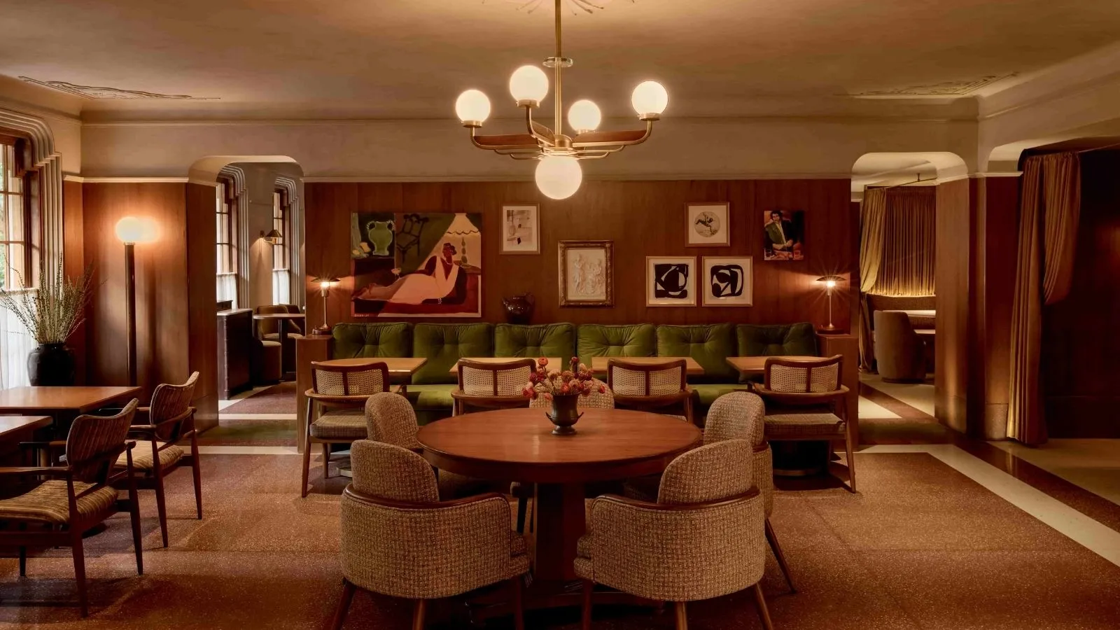 Spanish-inspired dishes at La Panthera restaurant at Eros Cinema